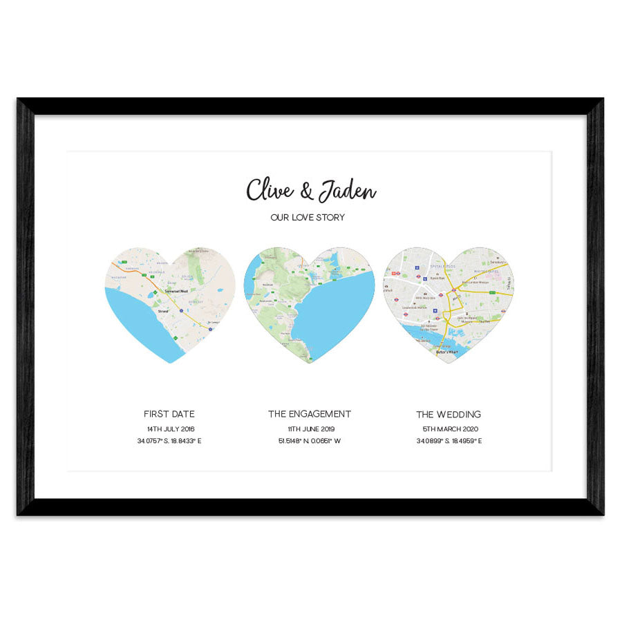 Personalised City Map Ultra 3 in 1