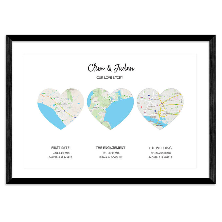 Personalised City Map Ultra 3 in 1