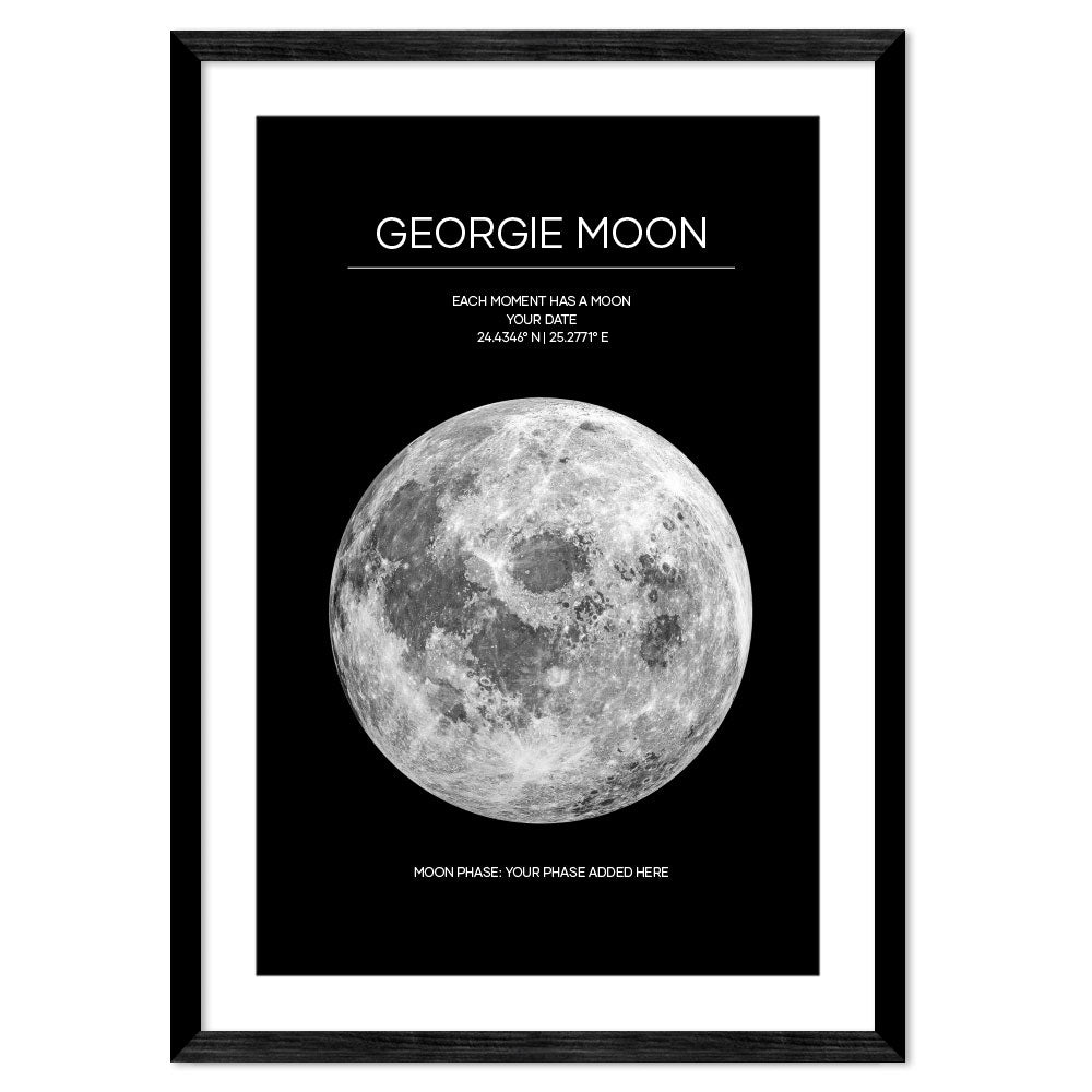 Personalised Moon Phase - Under This Moon | MM2