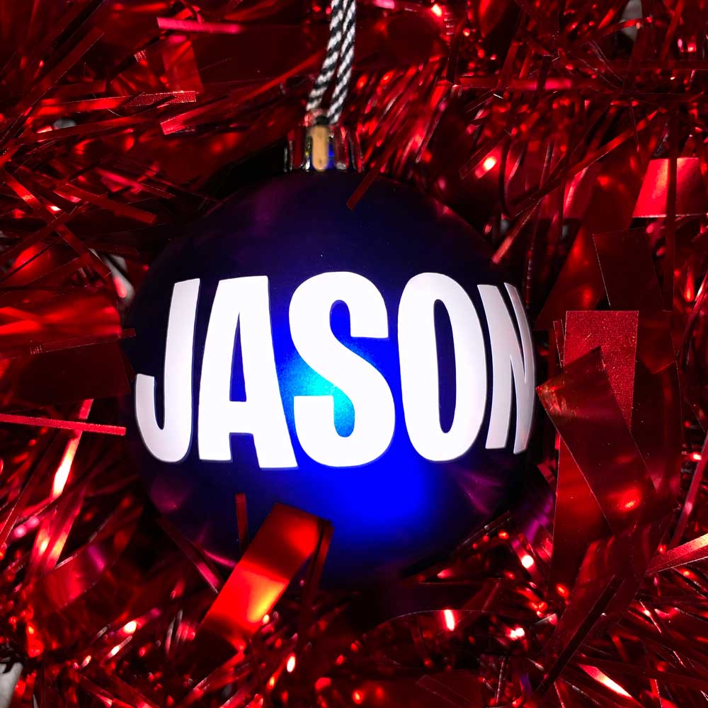 CHRISTMAS BAUBLE - PERSONALISED BAUBLE FORTNITE - Georgie & Moon