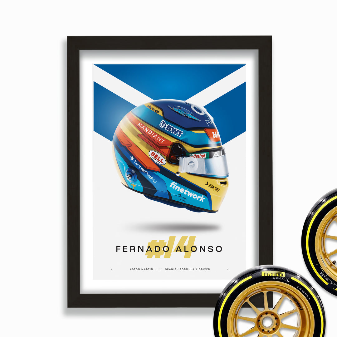 Formula One Alonso 2023 - Sports Poster