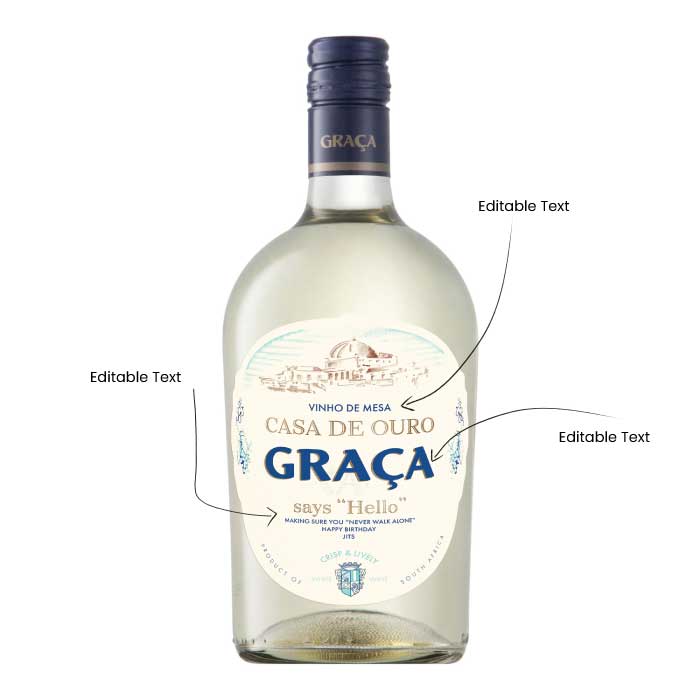 Personalised Label Graca