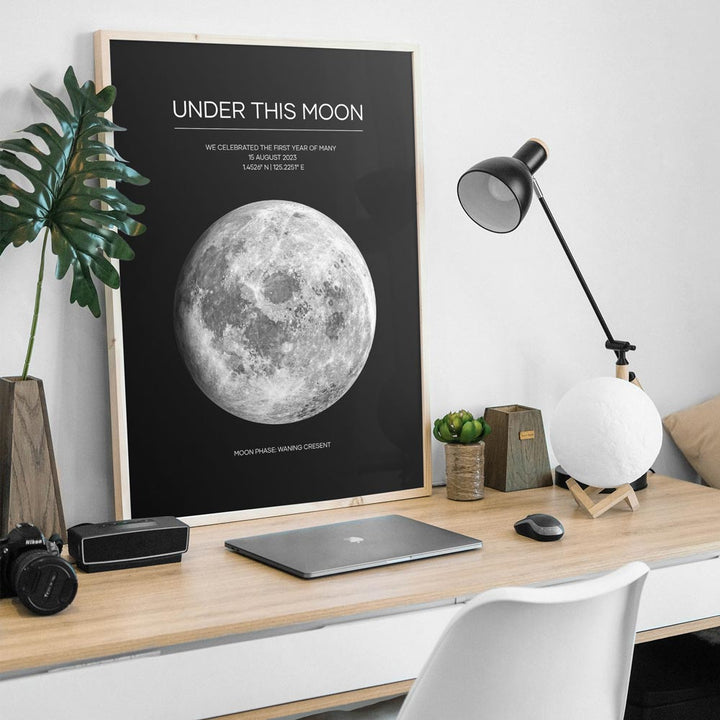 Personalised Moon Phase - Under This Moon | MM2