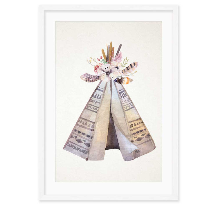 Wall Art - Boho Tepee