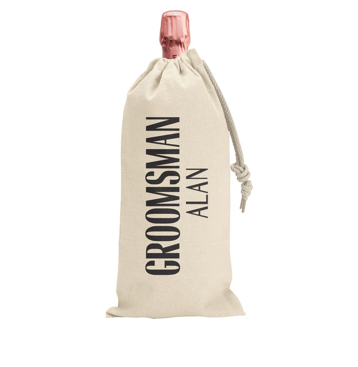 Wedding & Bridal Party Wine Bag | Personalised
