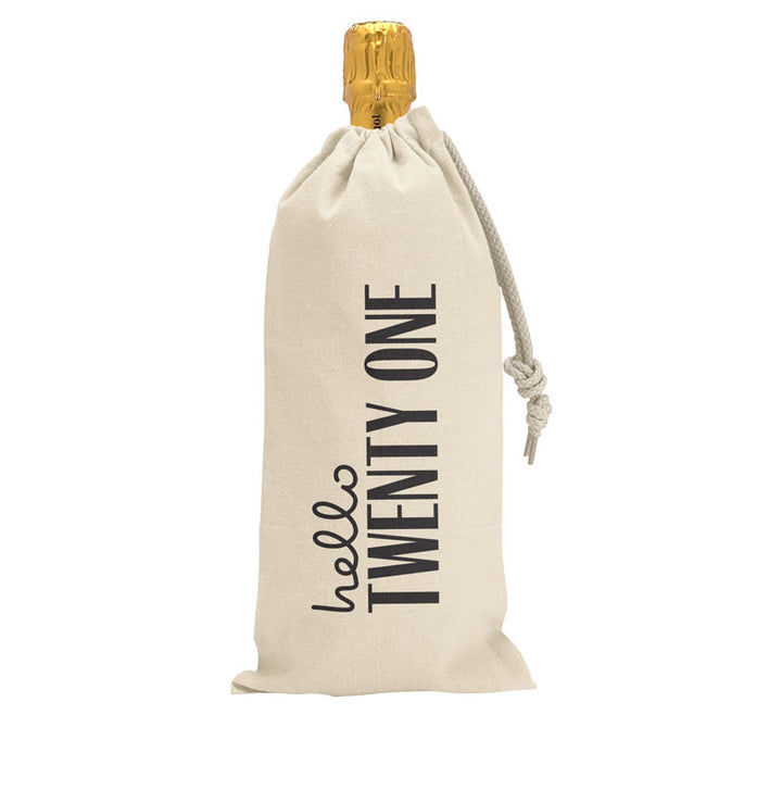 Personalised Wine Bag
