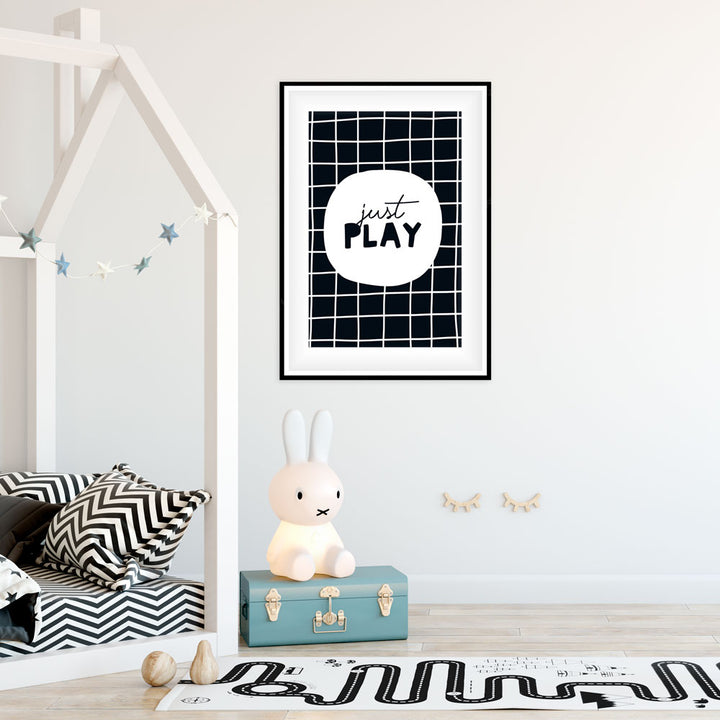 Kids Wall Art │ Nursery Décor - Just Play