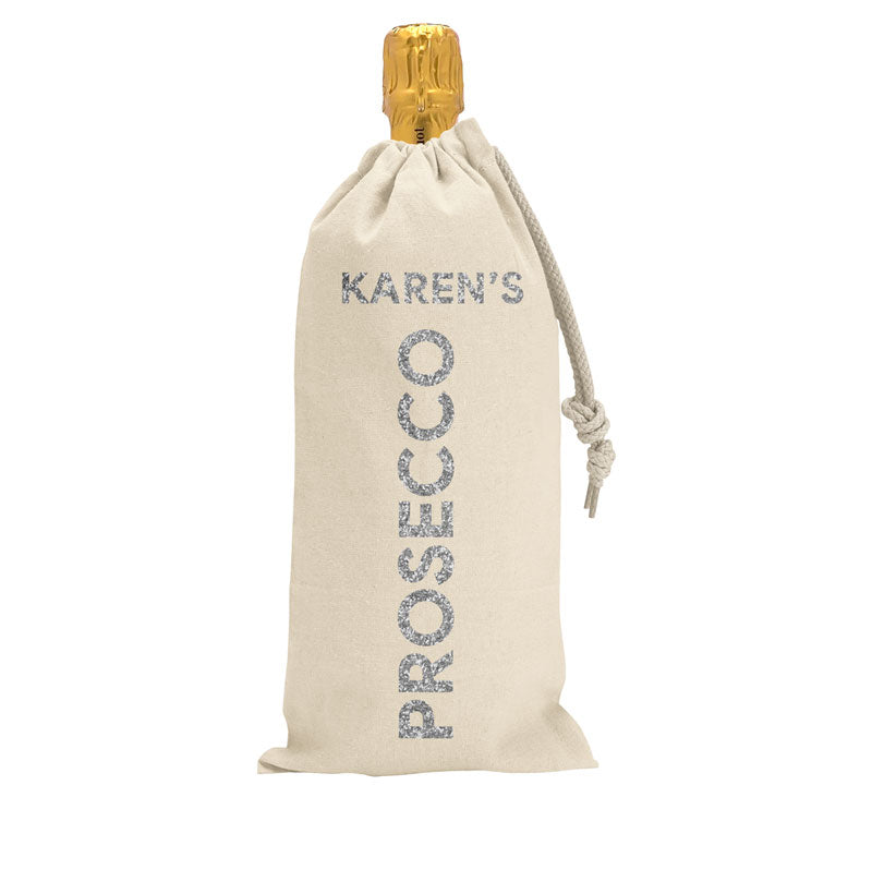 Personalised Wine Bag