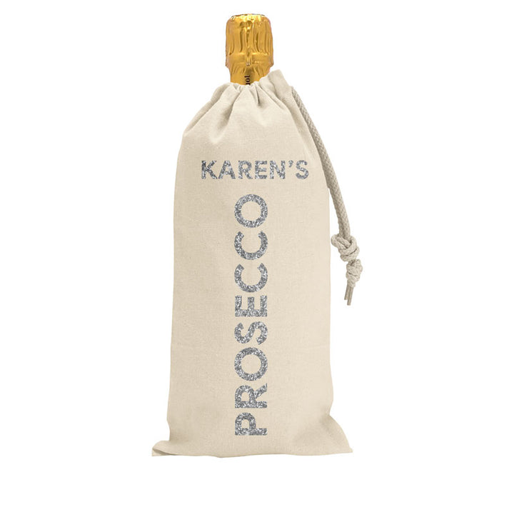 Personalised Wine Bag