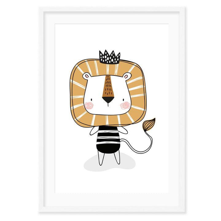 Kids Wall Art │King of the Jungle