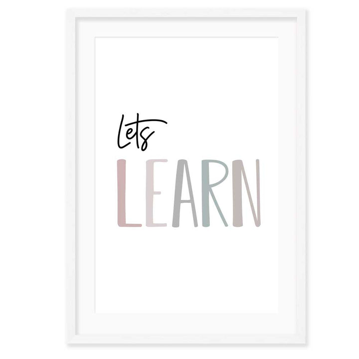 Kids Wall Art │Lets