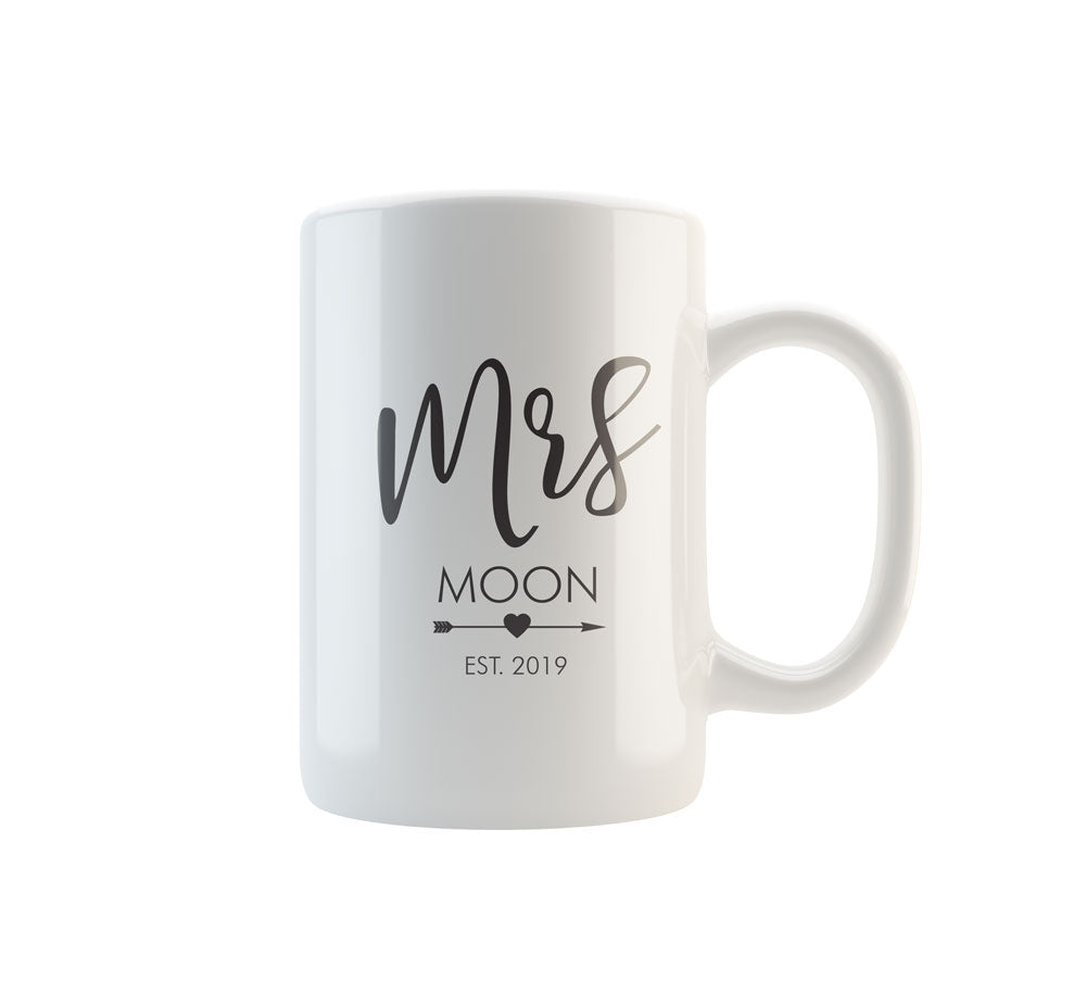 Personalised Mug | Mr or Mrs Mug Various Designs