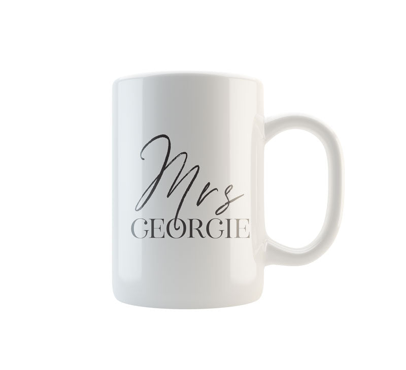 Personalised Mug | Mr or Mrs Mug Various Designs