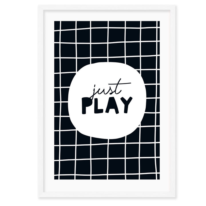 Kids Wall Art │ Nursery Décor - Just Play