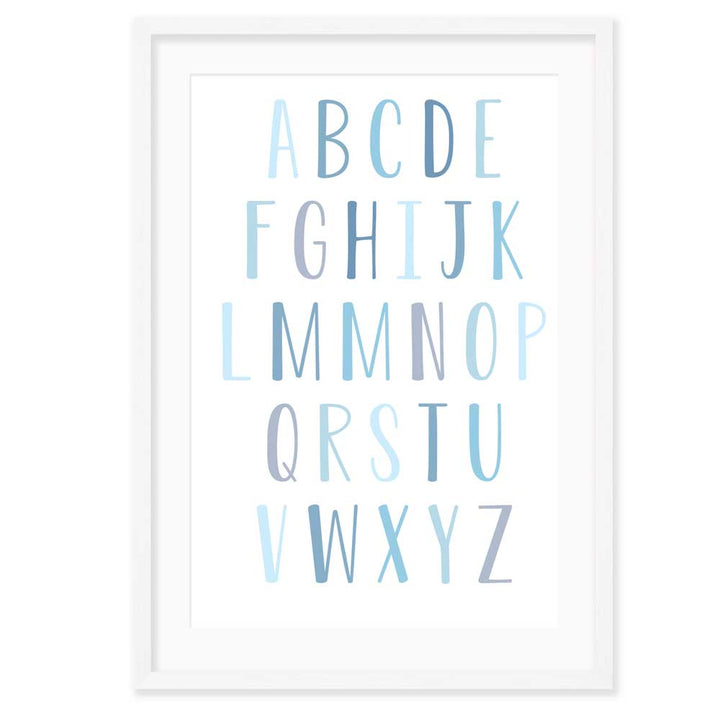 Kids Wall Art │Alphabet various colours