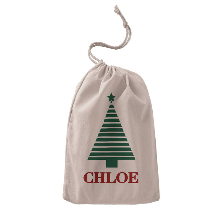 Personalised Santa Bag | Tree