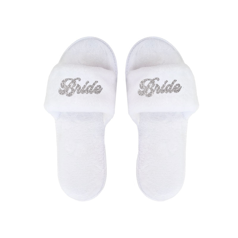 Personalized Slippers White Lux 5 Pack