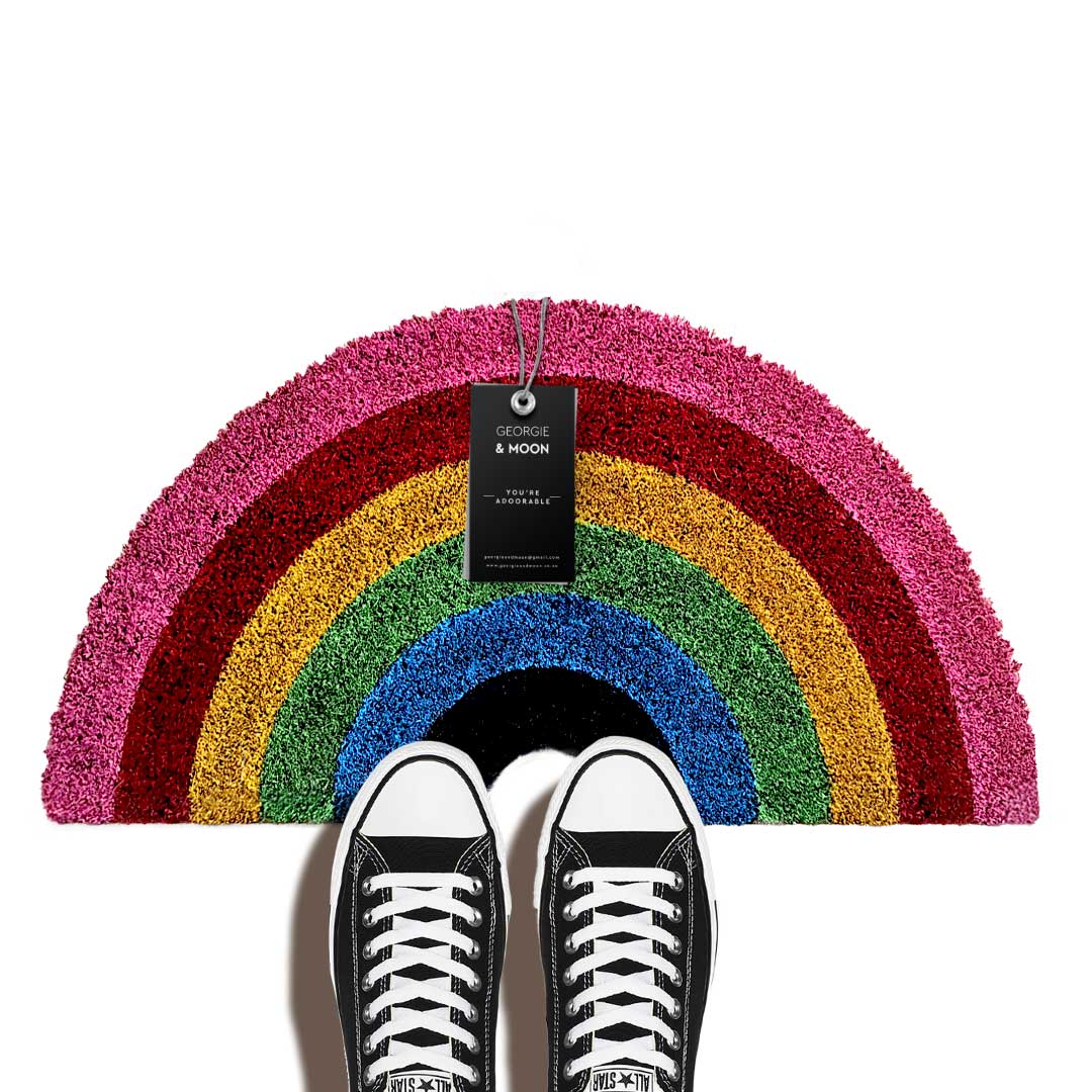 Custom Doormat - Rainbow
