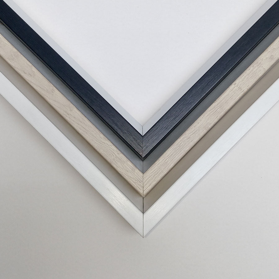two tone frames various colours