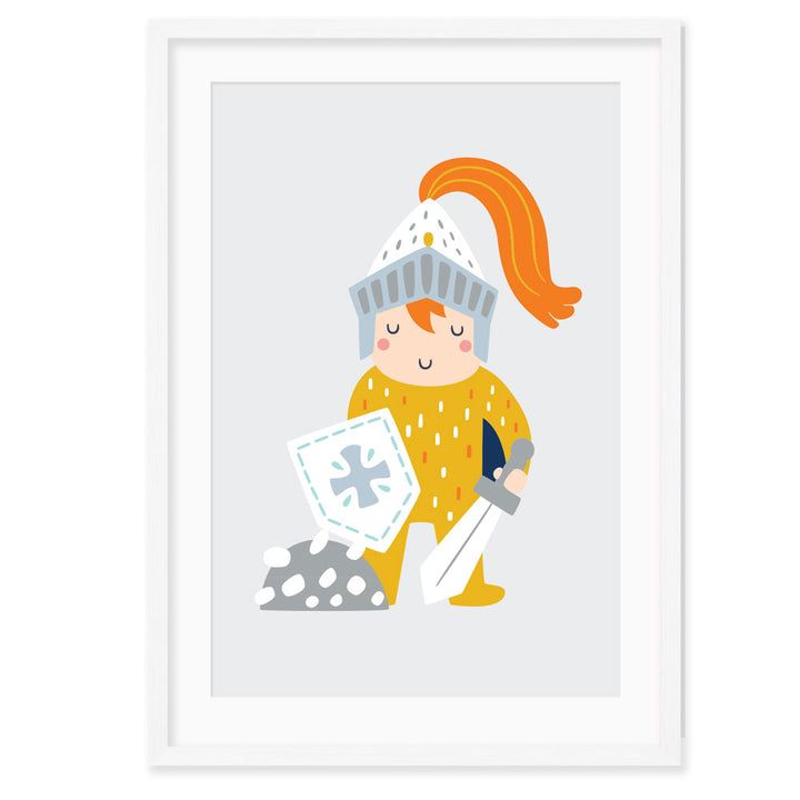 Kids Wall Art │Knights and Castles