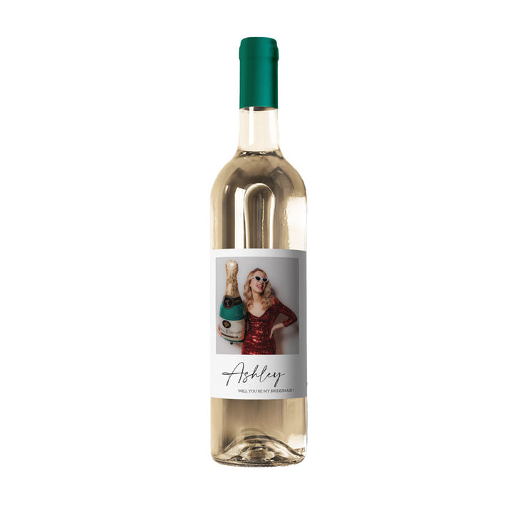 Personalised Wine Label | Bridesmaid