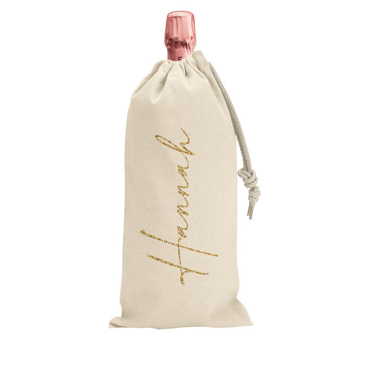 Personalised Wine Bag