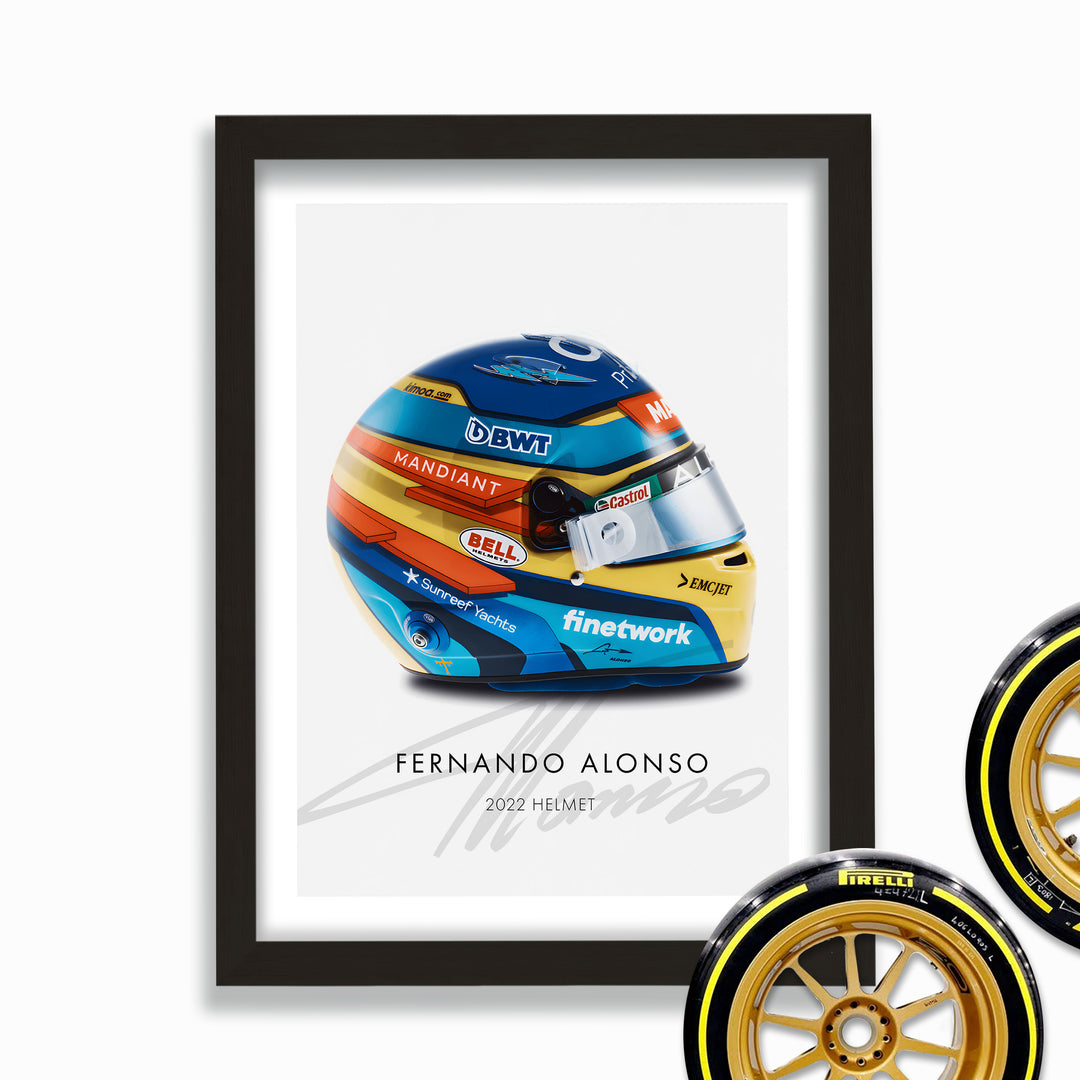 Formula One Alonso 2022 - Sports Poster