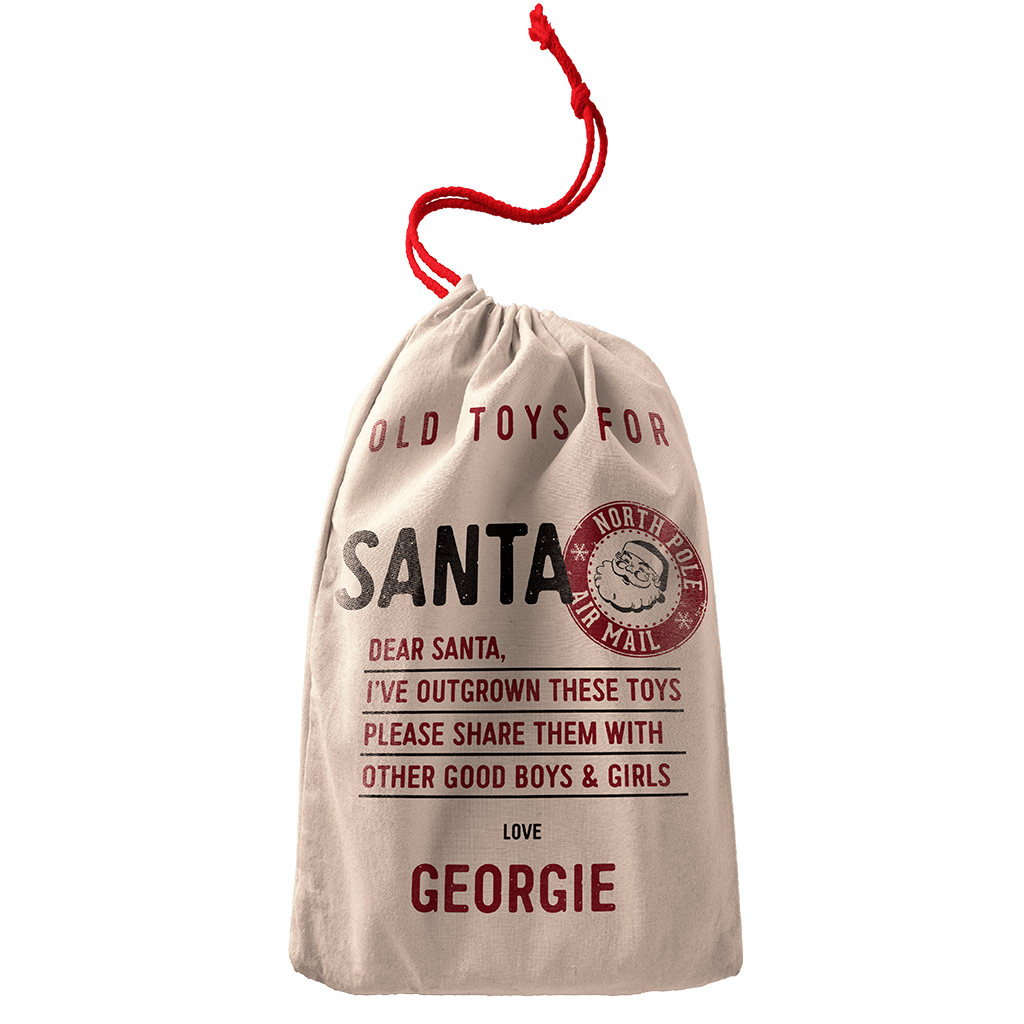 A BAG FOR SANTA? - Georgie & Moon