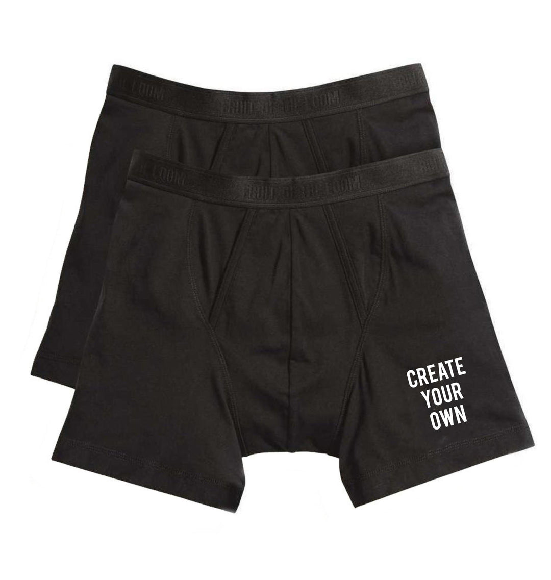 UNDERWEAR FOR MEN | BOXER BRIEFS - PERSONALISE YOUR'S - Georgie & Moon