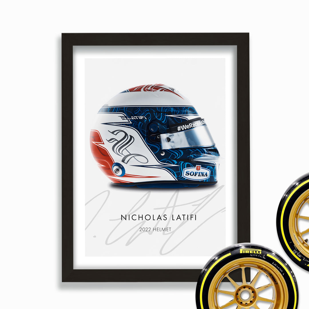 Formula One Latifi 2022 - Sports Poster