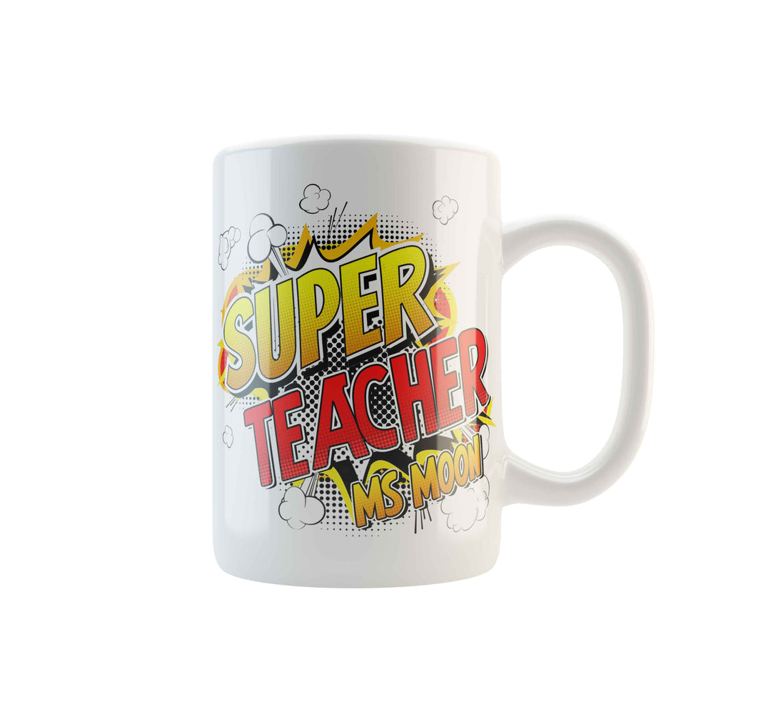 MUG | TEACHER - SUPER TEACHER - Georgie & Moon
