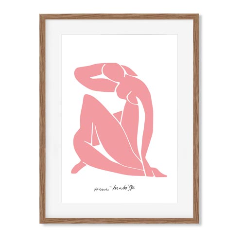 matisse poster pink