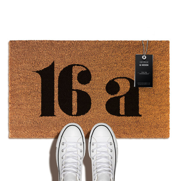 Personalised Doormat House Number