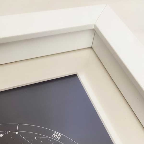 Luxury Frame White (With Mountboard)