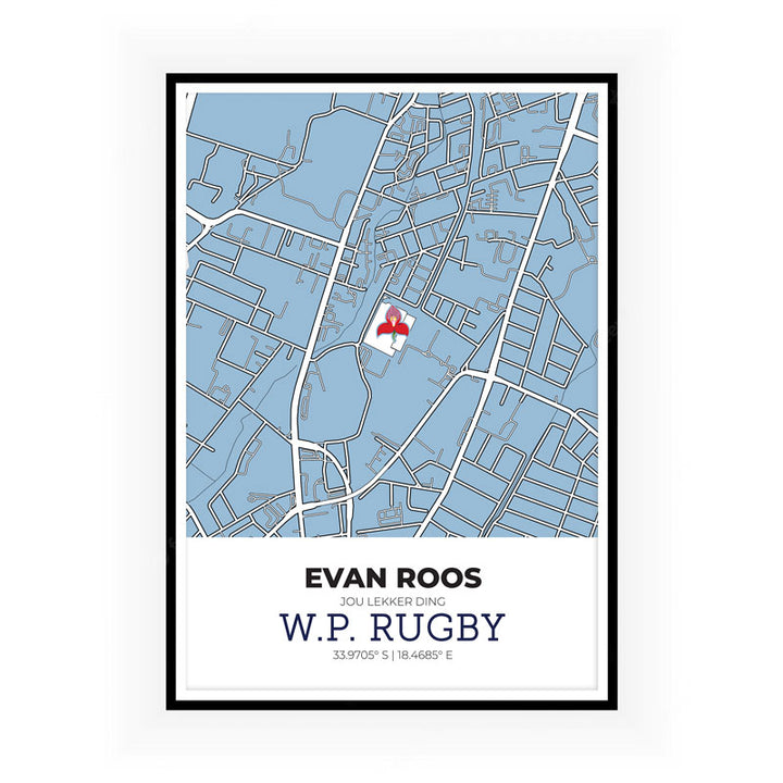 Western Province Rugby Stadium Map