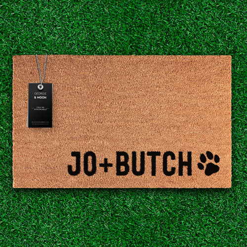 Personalised Doormat Pet Names