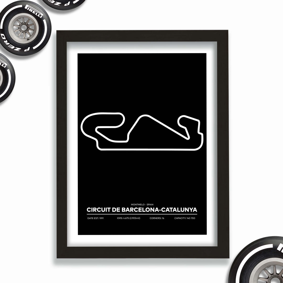 Formula Circuit De Barcelona-Catalunya Poster