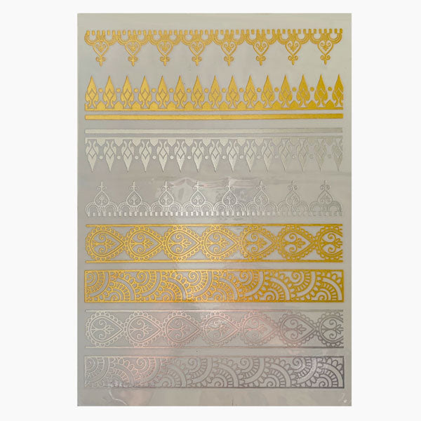 Metallic Flash Tattoos - Cleo