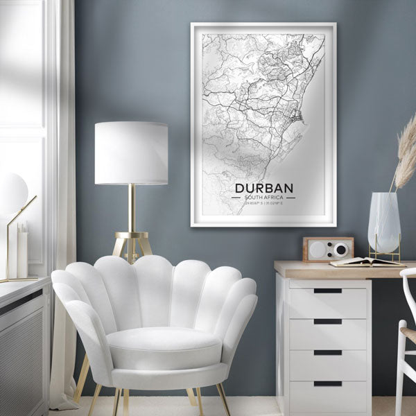 durban city map