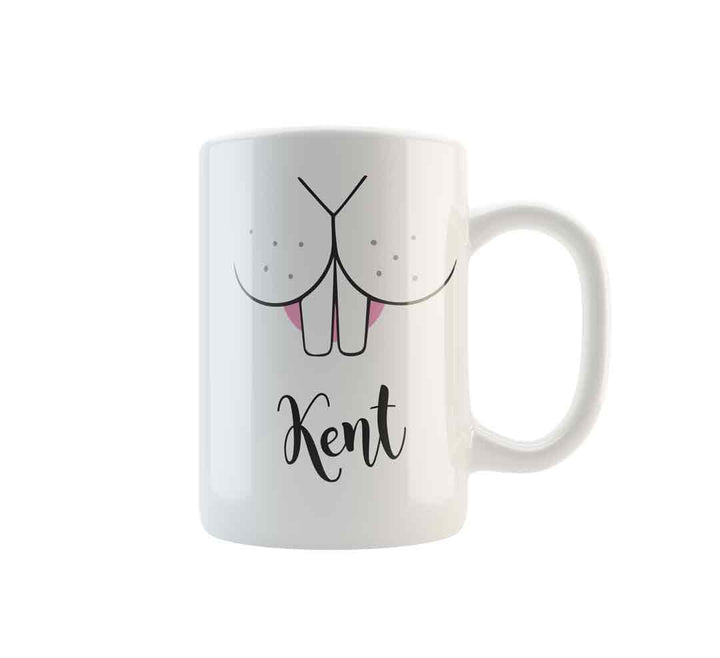 PERSONALISED EASTER MUG BUNNY TEETH - Georgie & Moon