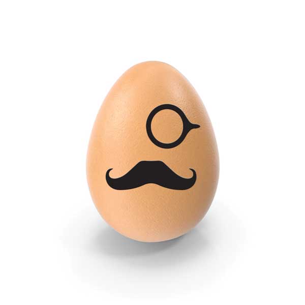Egg Face Stickers