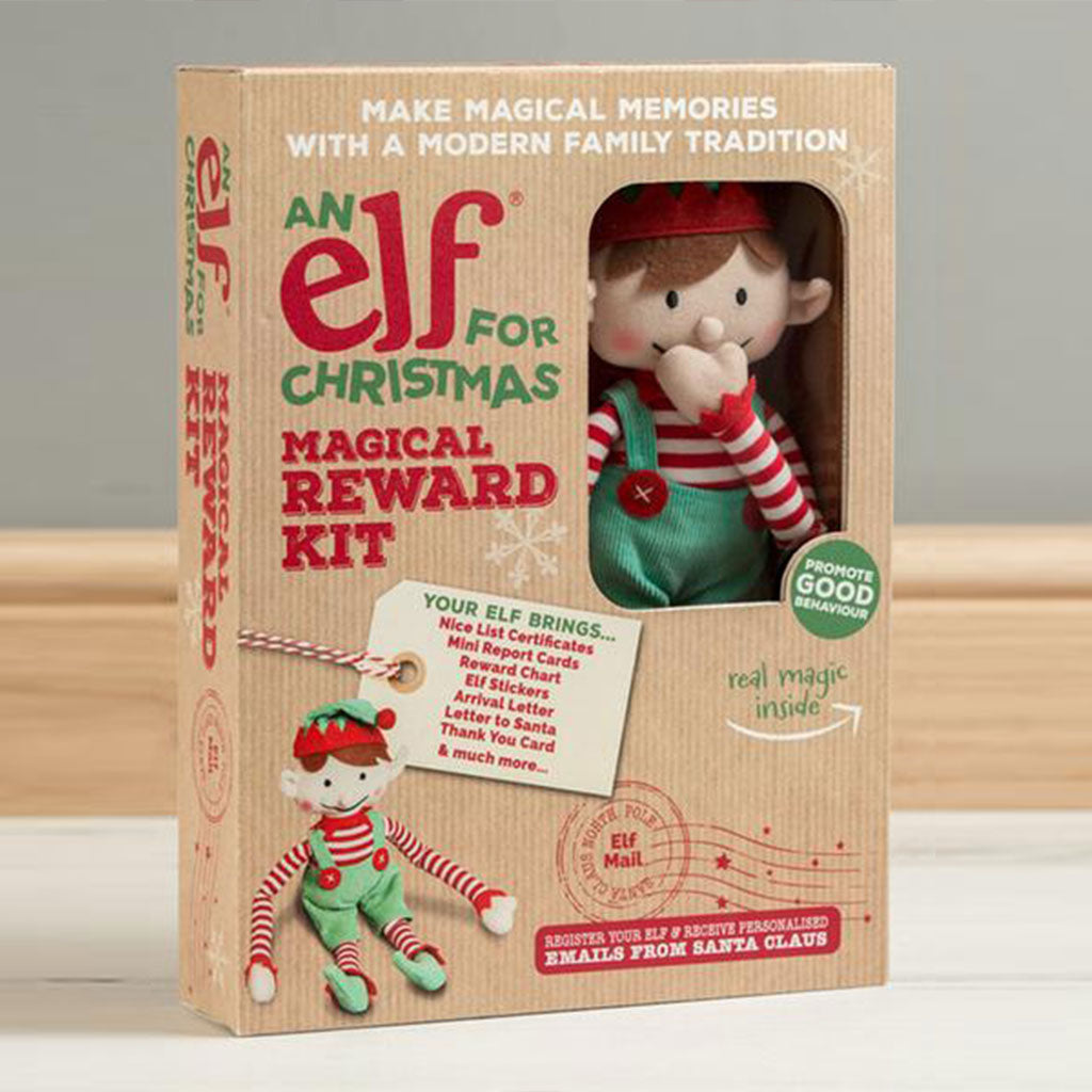 ELF FOR CHRISTMAS - BOY ELF & MAGICAL REWARD KIT - Georgie & Moon