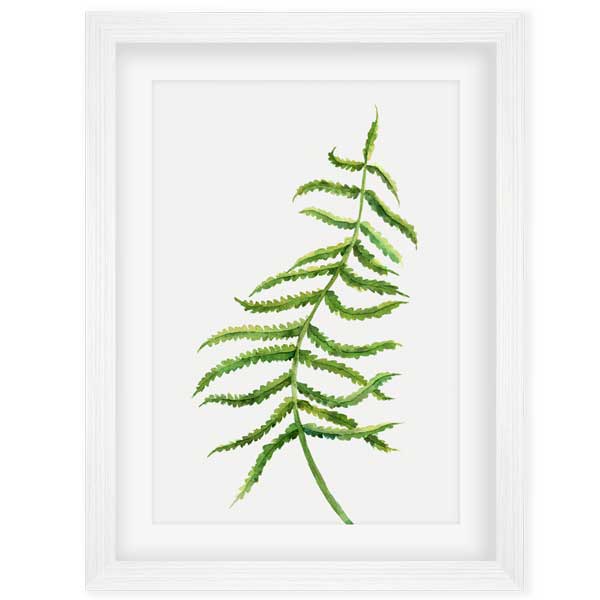 fern leaf art print