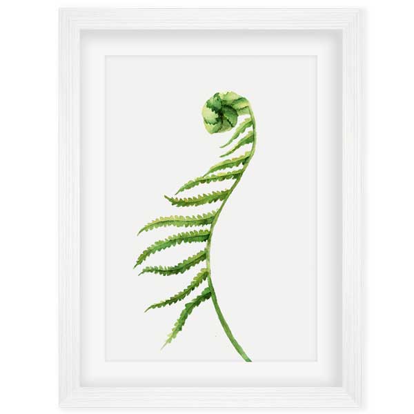 fern leaf art print