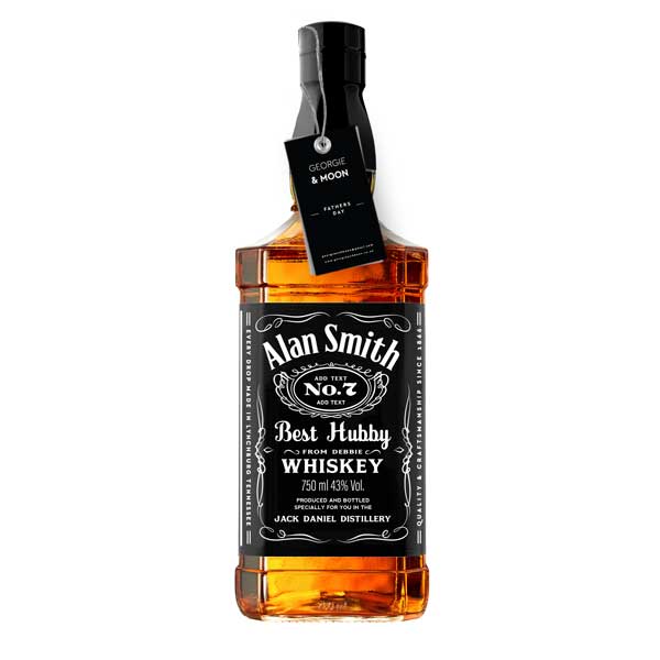 Personalised Jack Daniels Whiskey