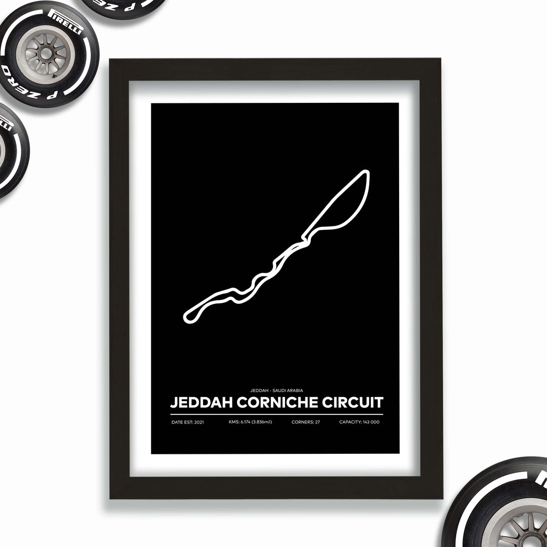 Formula Jeddah Corniche Circuit Poster