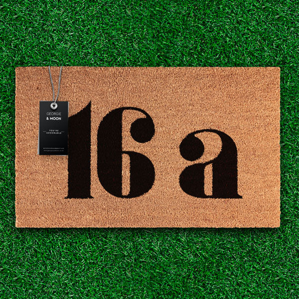 Personalised Doormat House Number