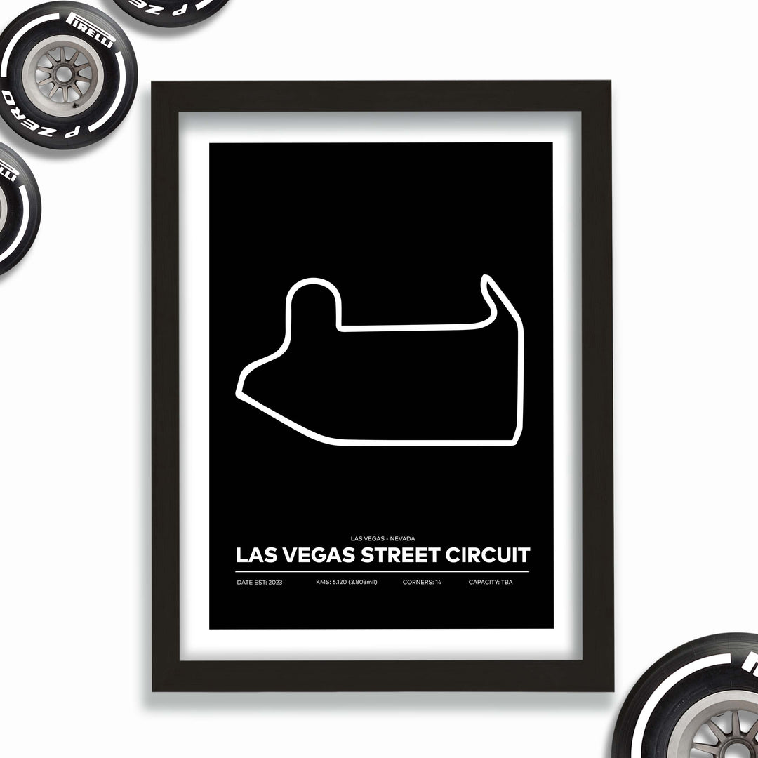 Formula Las Vegas Street Circuit Poster
