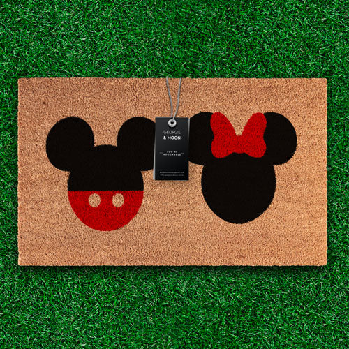 Mickey and Minnie Doormat
