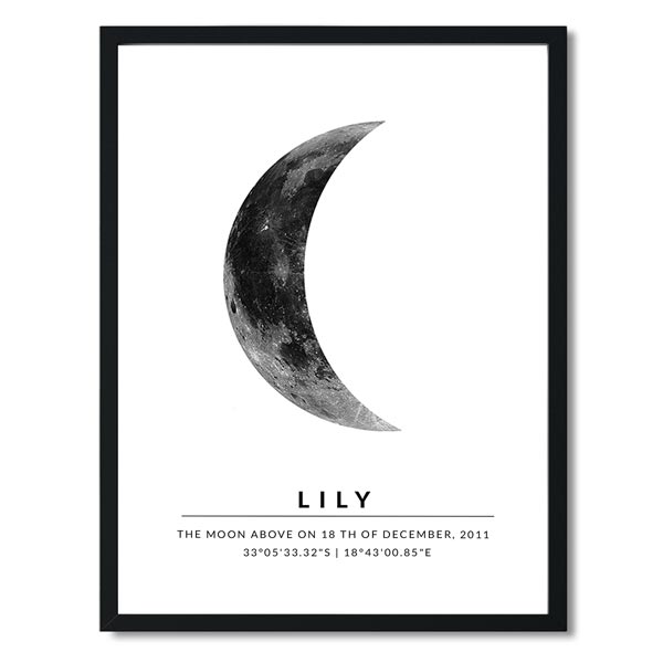 Personalised Moon Phase - Under This Moon | MM5